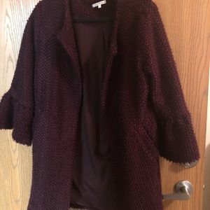 Purple coat